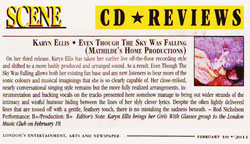 Thumbnail Scene Magazine Review, Feb 10 2011.