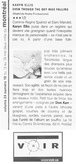 Thumbnail Voir Magazine Review, May 19 2010.